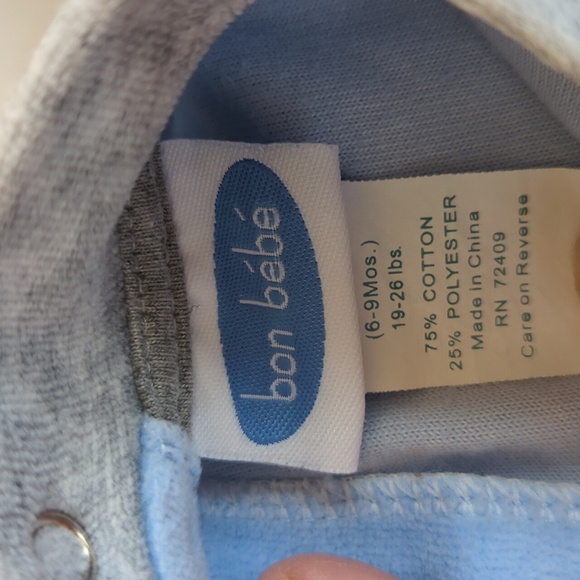 Bundle of Ten Baby Boy Items (mostly 6-9 months) Blue - Picture 13 of 16